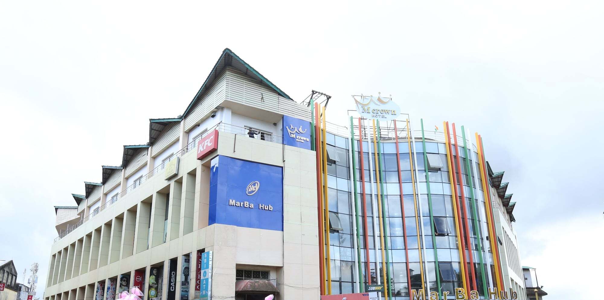 M Crown Hotel Shillong Exterior foto